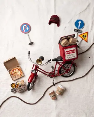 Delivery Boy baby photoshoot theme — Natkhat