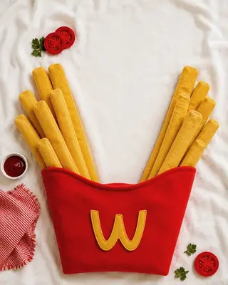Fries baby photoshoot theme — Natkhat