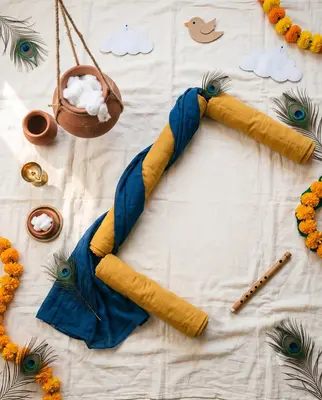 Hanging Matka baby photoshoot theme — Natkhat