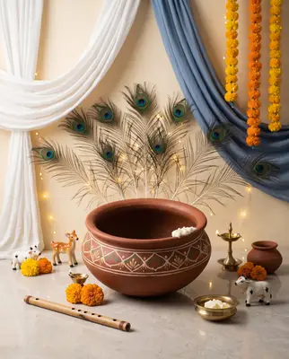 Makhan Matka baby photoshoot theme — Natkhat