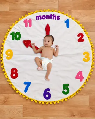 Monthly Clock baby photoshoot theme — Natkhat
