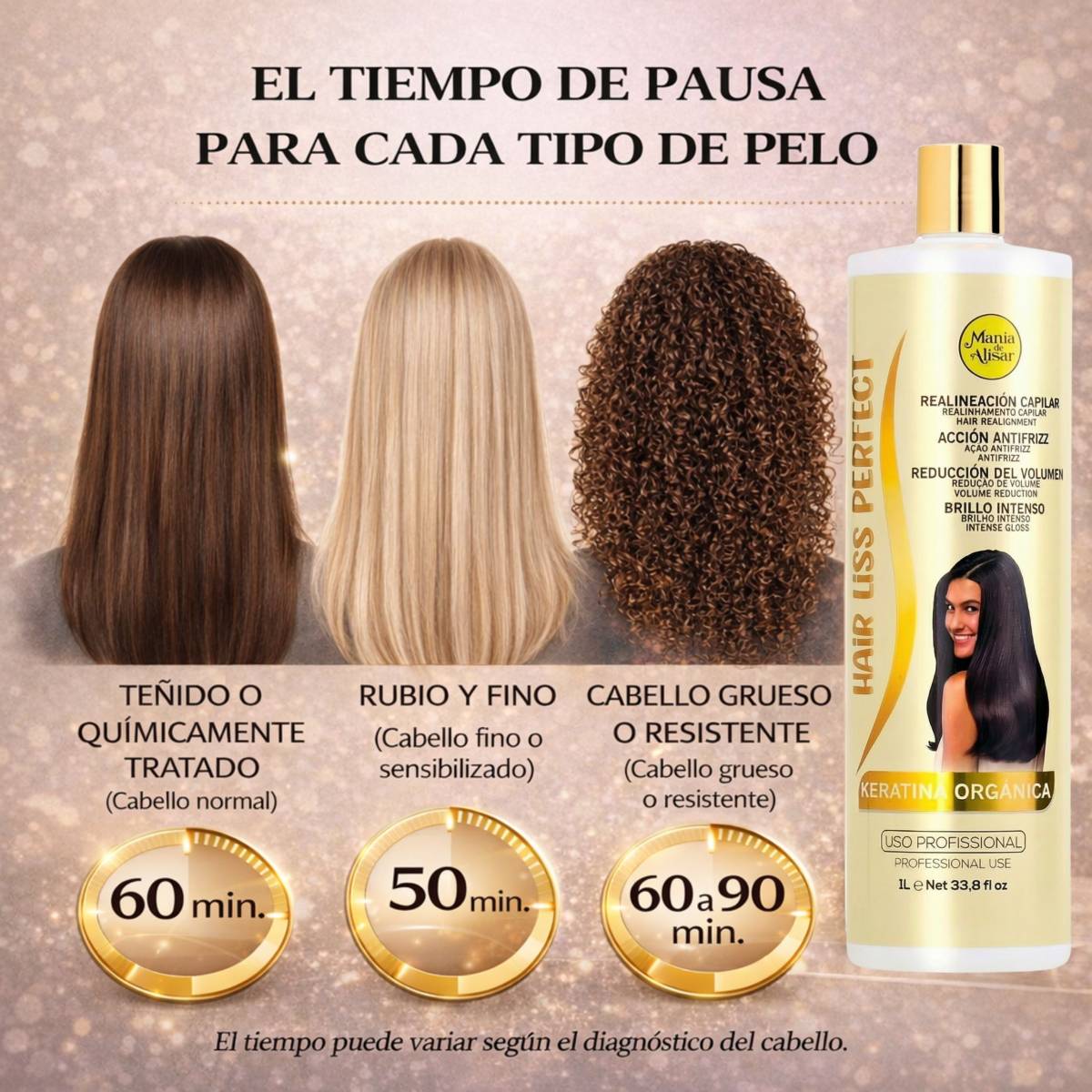 Kit de Alisado Hair Liss Perfect - 1000ml — Detalle 5 Mania de Alisar