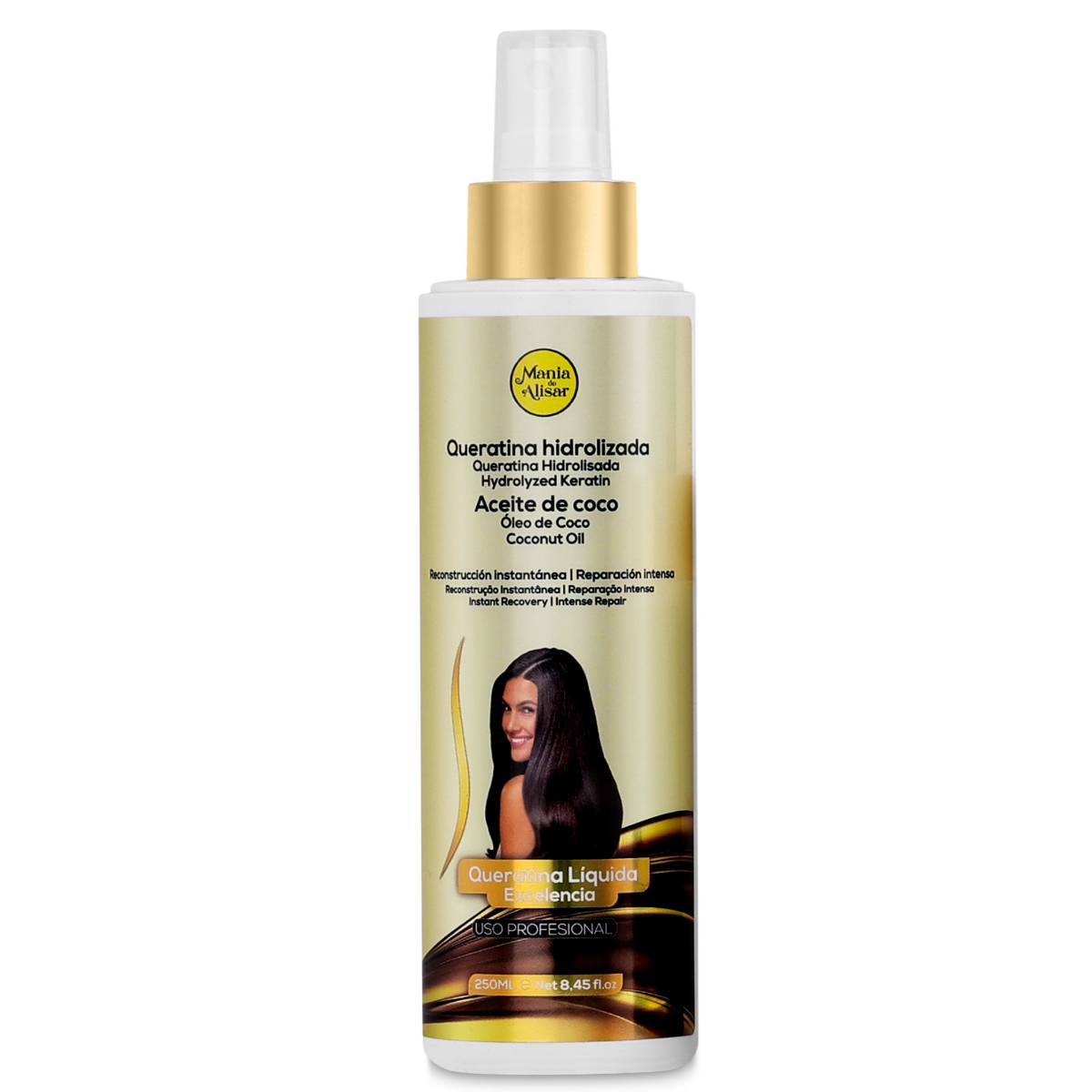 Queratina Líquida hidrolizada Excelencia 250ml — Mania de Alisar