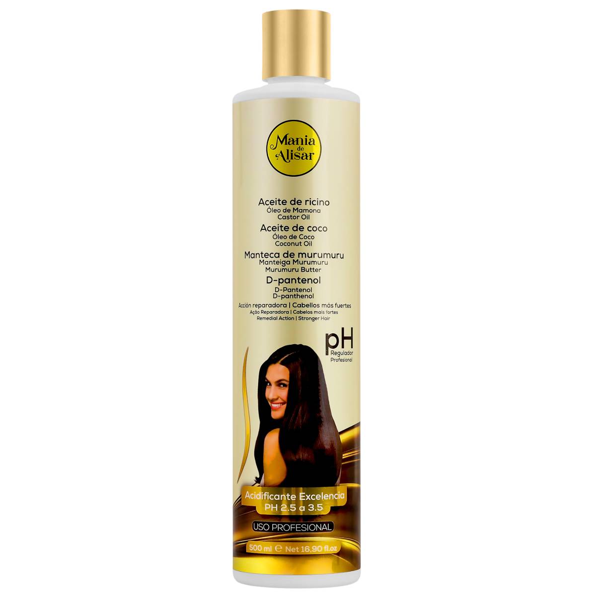 Acidificante Excelencia Controla pH y Porosidad 500ml — Mania de Alisar