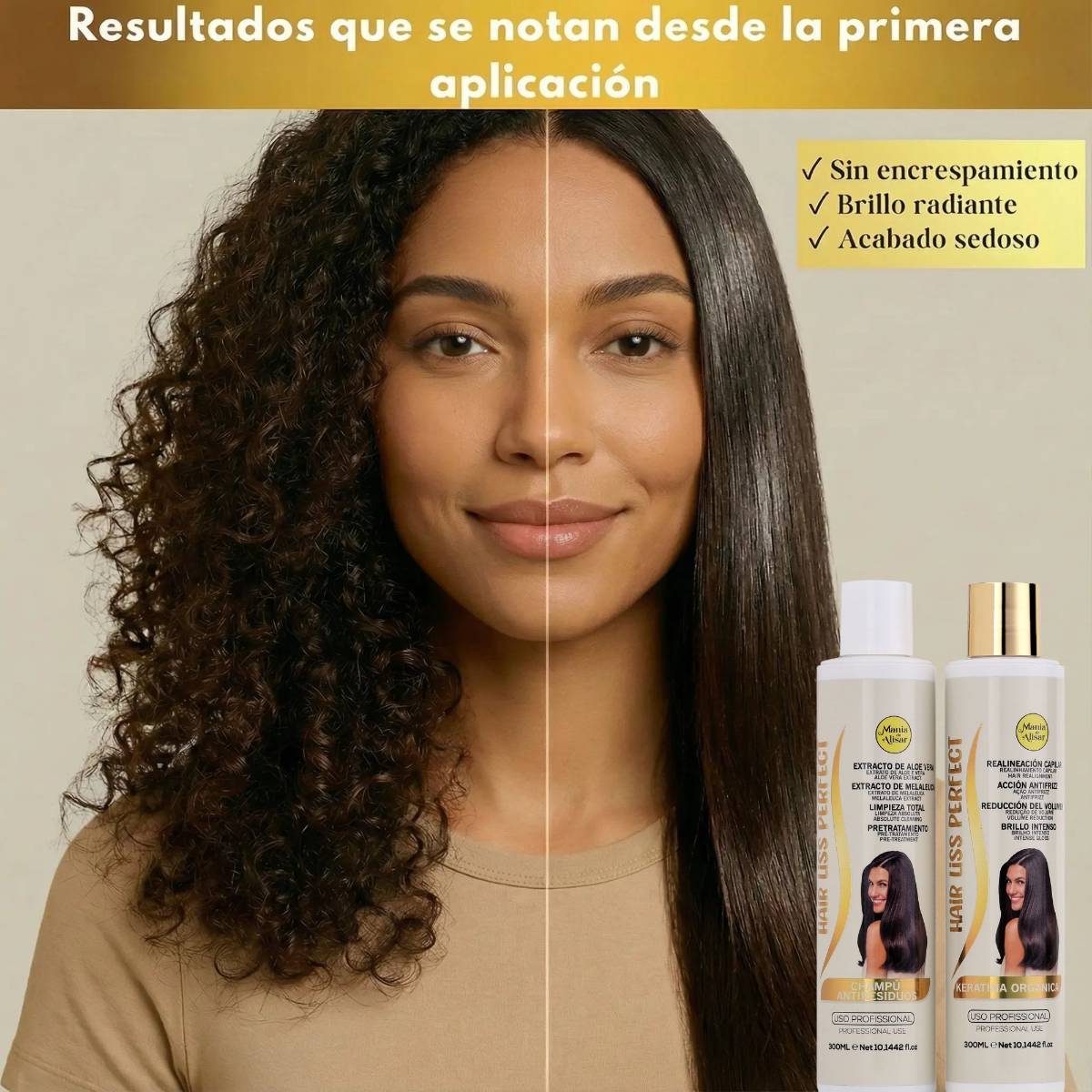 Kit de Alisado Hair Liss Perfect - 300ml — Detalle 5 Mania de Alisar