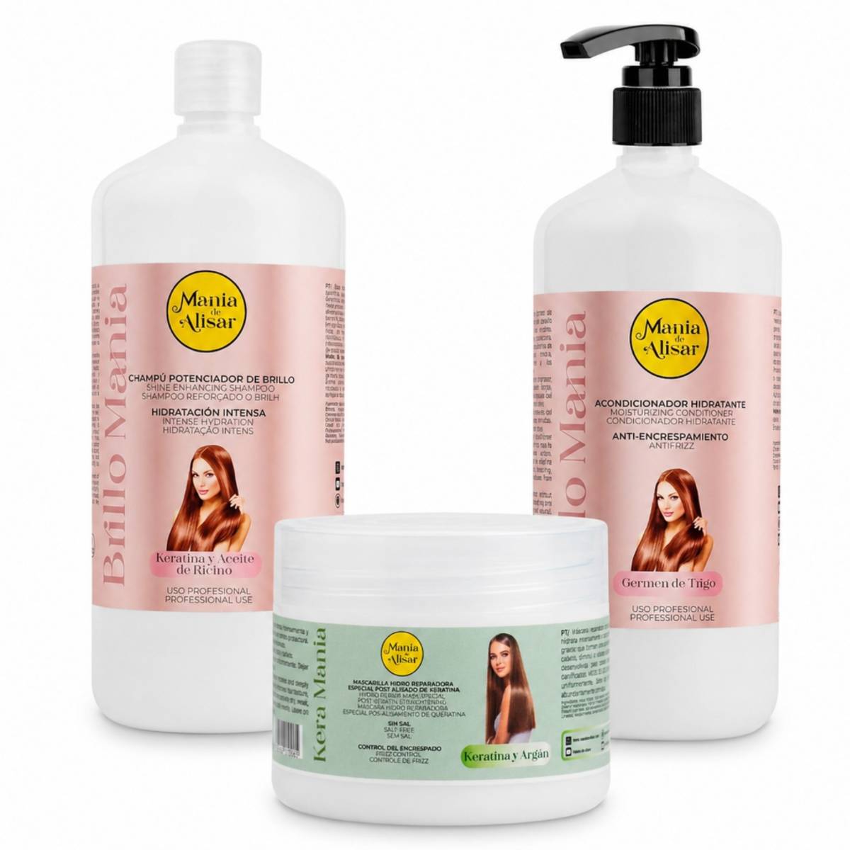 Kit de Hidratación Brillo Manía  — Mania de Alisar