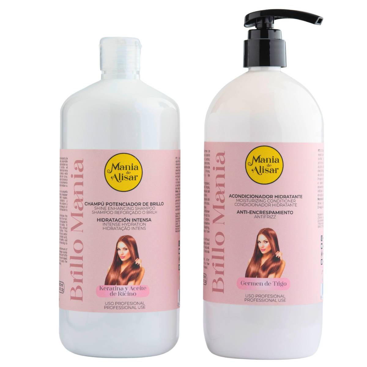 Kit Pos-Alisado Brillo Mania — Mania de Alisar