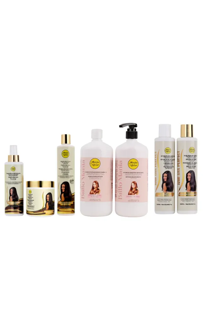 Pre-Tratamiento + Kit de Alisado Hair Liss Perfect 300ml + Mantenimiento Pos-Alisado — Mania de Alisar
