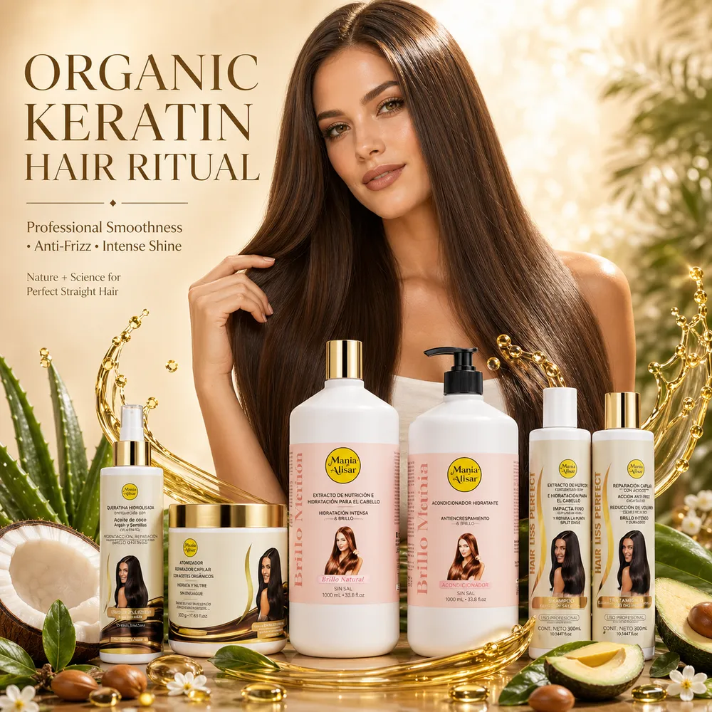 Pre-Tratamiento + Kit de Alisado Hair Liss Perfect 300ml + Mantenimiento Pos-Alisado — Detalle 2 Mania de Alisar