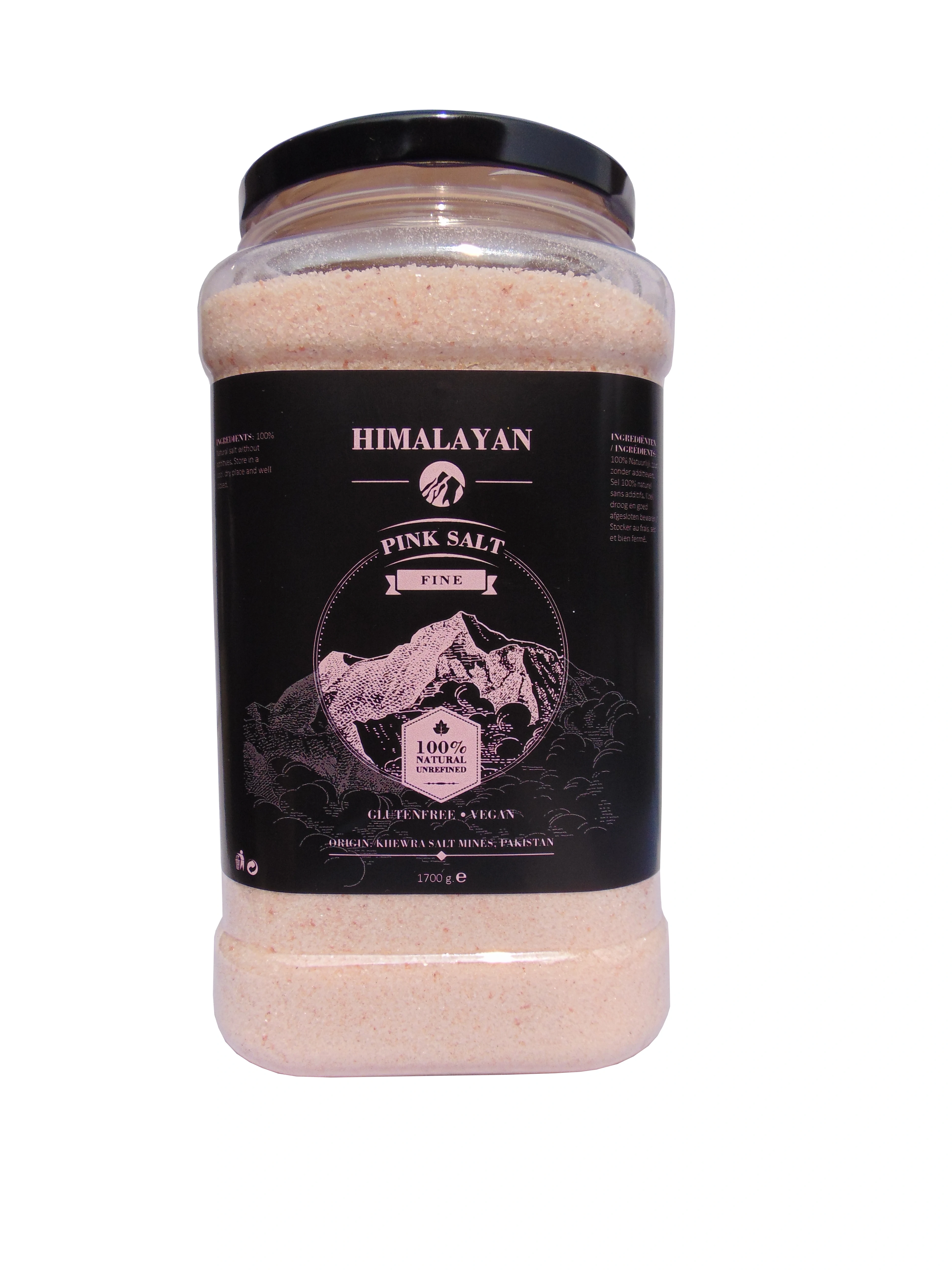 Roze Himalayazout Fijn 1700g 2