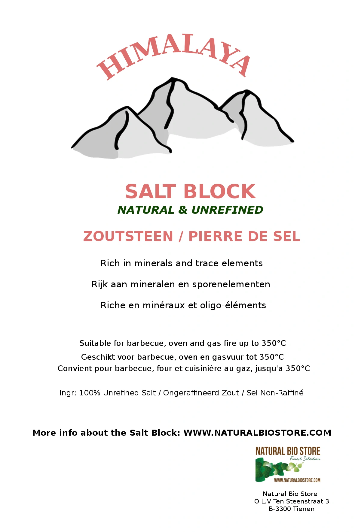 Himalaya Zoutsteen 30x20cm 3