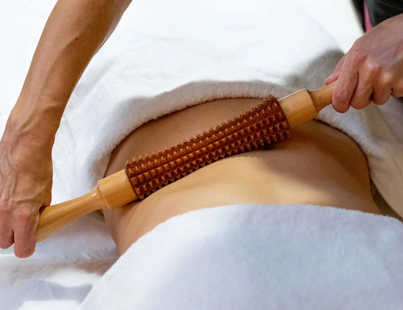 Masaje modelador y reductor