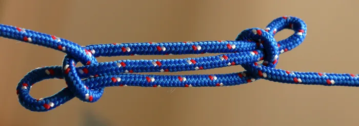 Nudo Margarita (Sheepshank) — acortar un cabo desgastado sin cortarlo