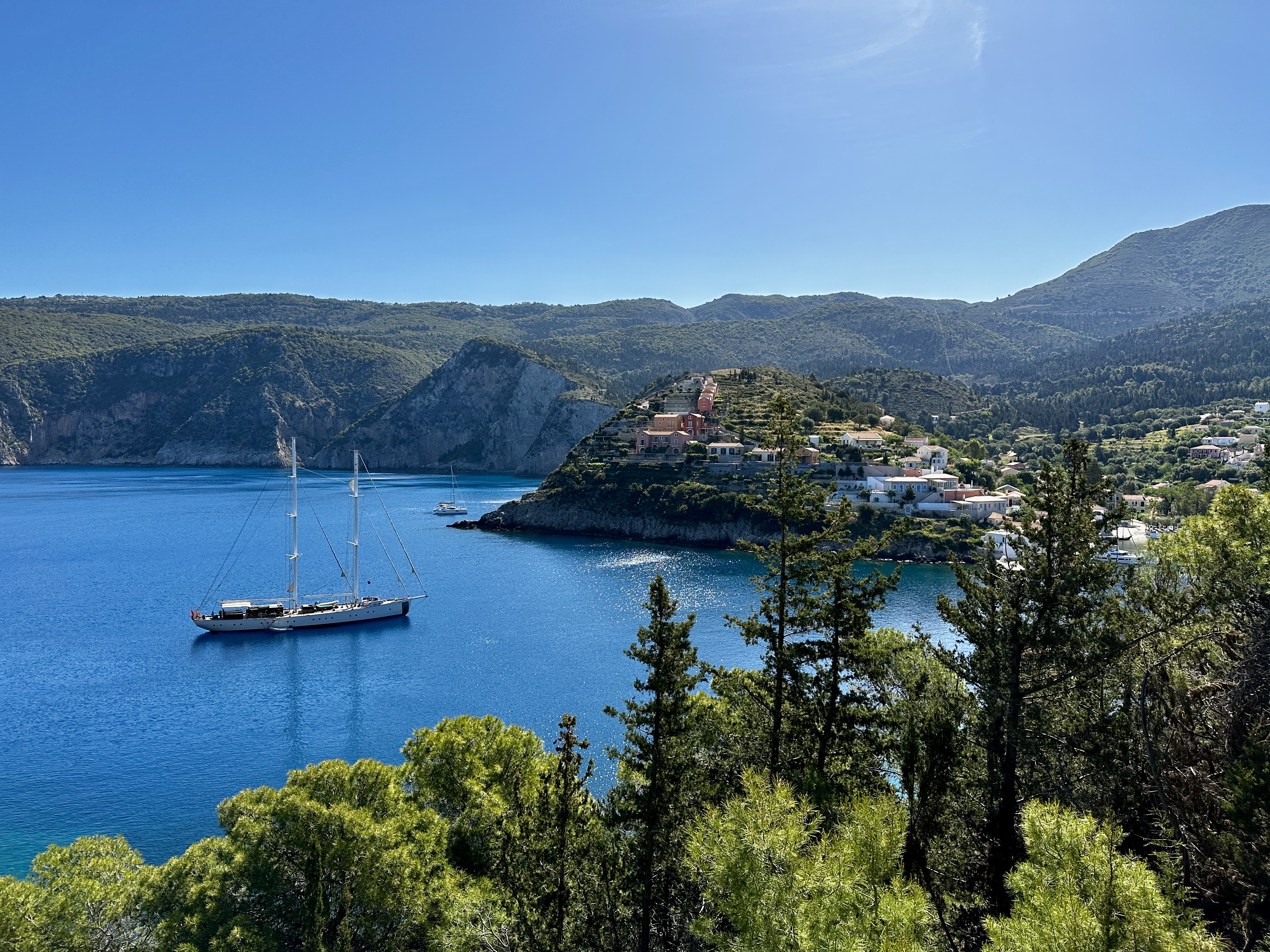 Navegando por las Islas griegas en Septiembre