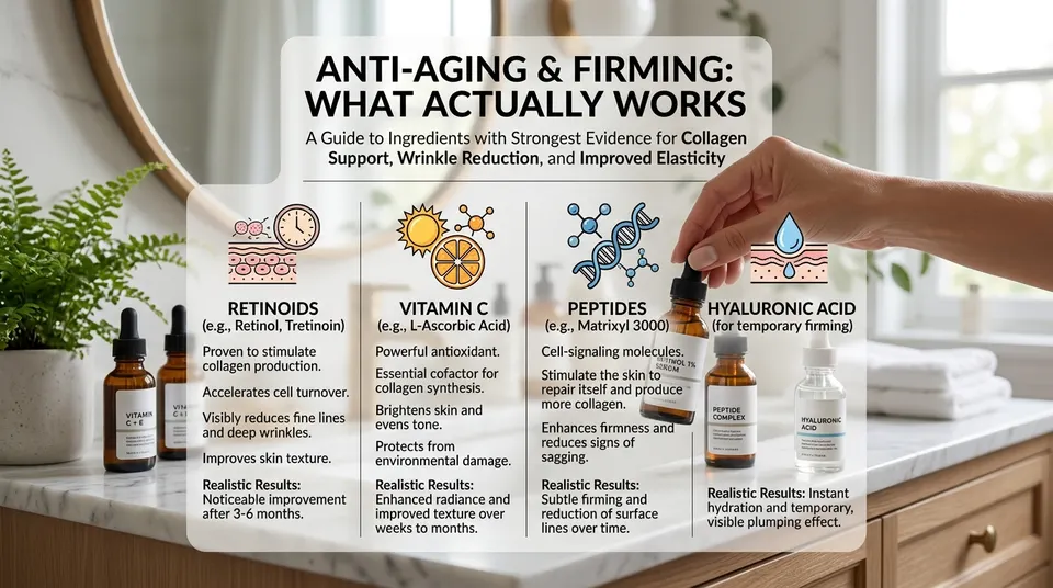 Anti-Aging & Firming: What Actually Works