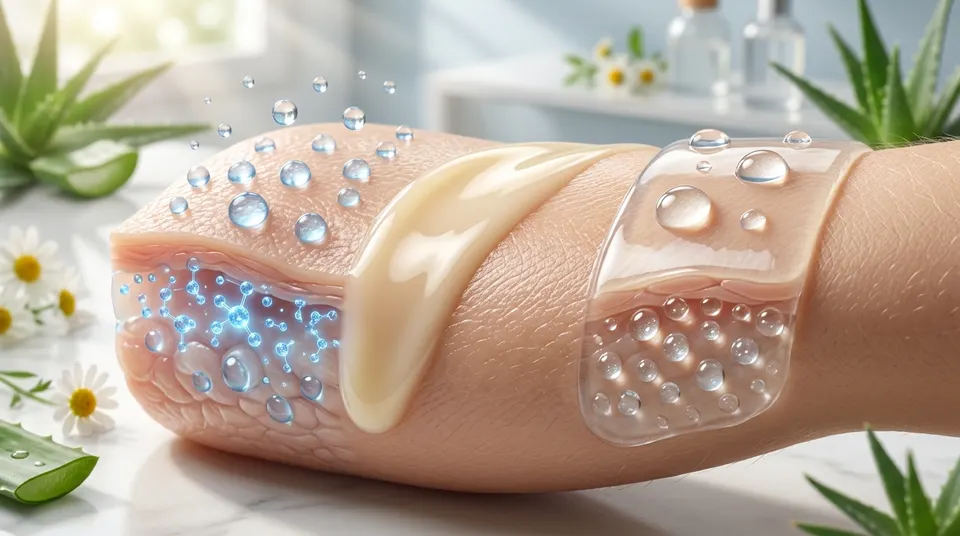 Hydration & Moisture: Humectants, Emollients, Occlusives