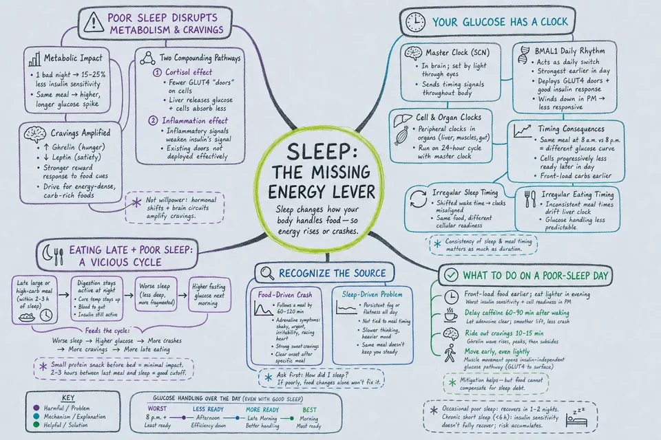 Sleep: The Missing Energy Lever mindmap