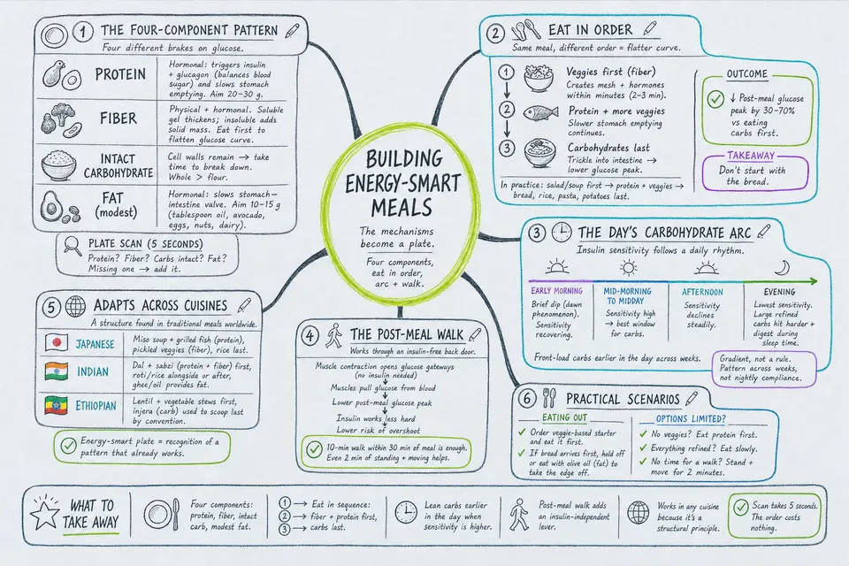 Building Energy-Smart Meals mindmap
