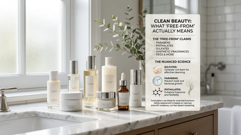 Clean Beauty: What 'Free-From' Actually Means