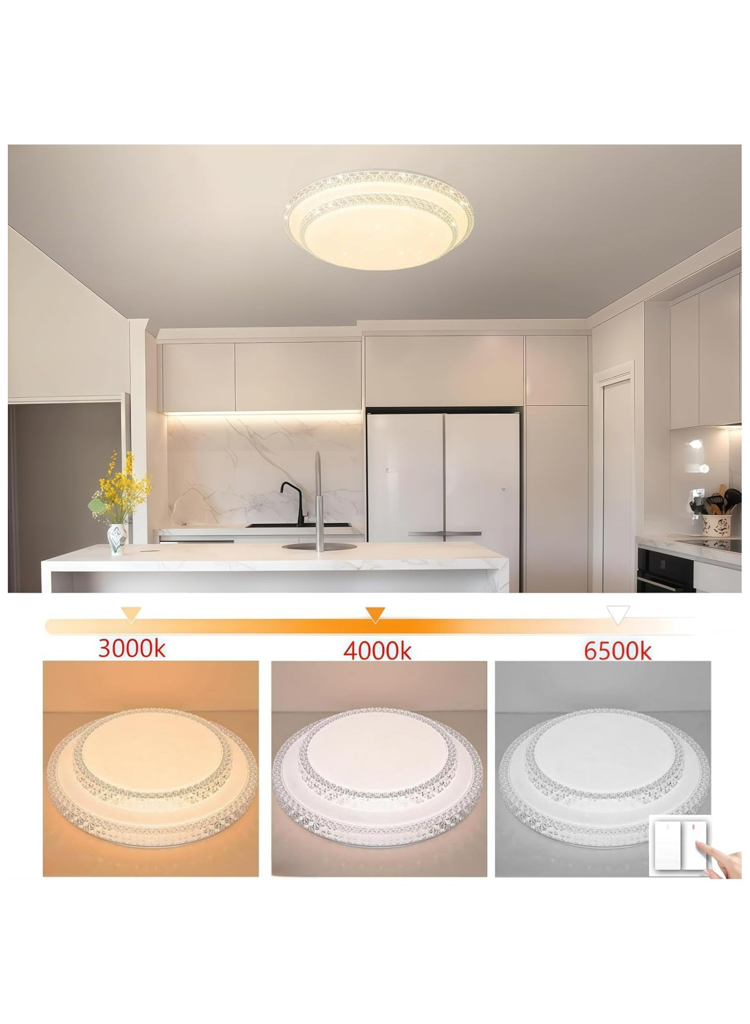 LED THREE ANTI CEILING LAMP  thumbnail 2