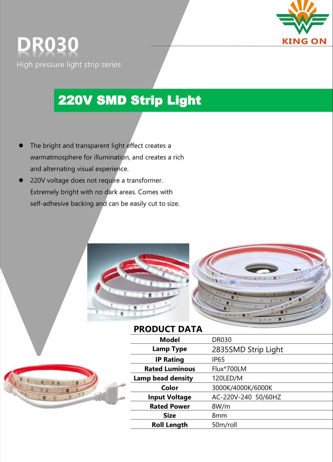 220V SMD STRIP LIGHT  - Image 1
