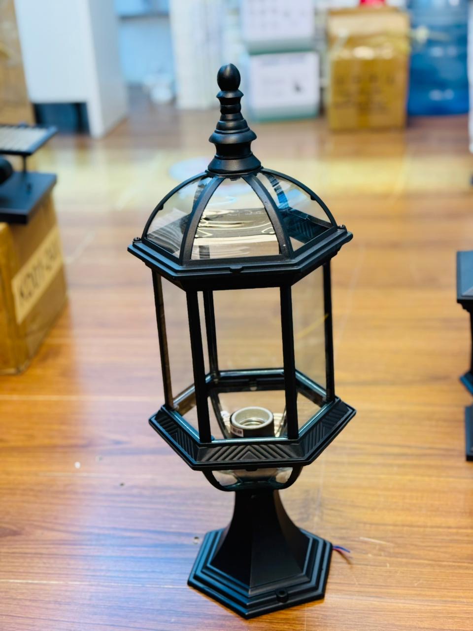 ALUMINUM BODY OUTDOOR STAND E27 LAMP  thumbnail 2