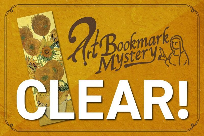 しおり謎vol.1 ゴッホ「ひまわり」-Art Bookmark Mystery-のナゾ活写真