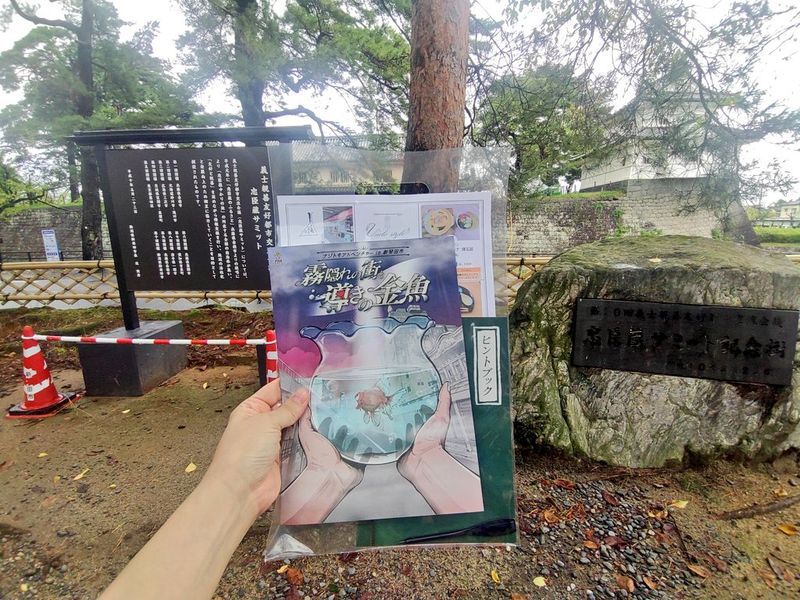 霧隠れの街と導きの金魚のナゾ活写真