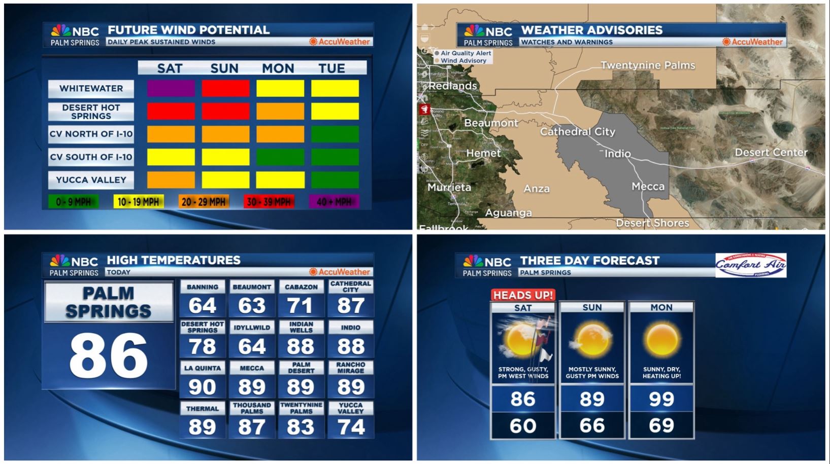 An NBC Palm Springs Weather Heads-Up for Saturday, May 17, 2025!