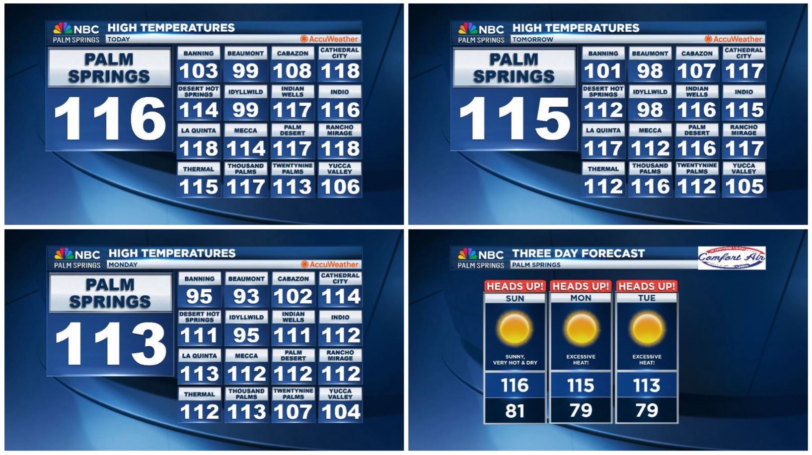 An NBC Palm Springs Weather Heads-Up for Sunday, June 15, 2025!