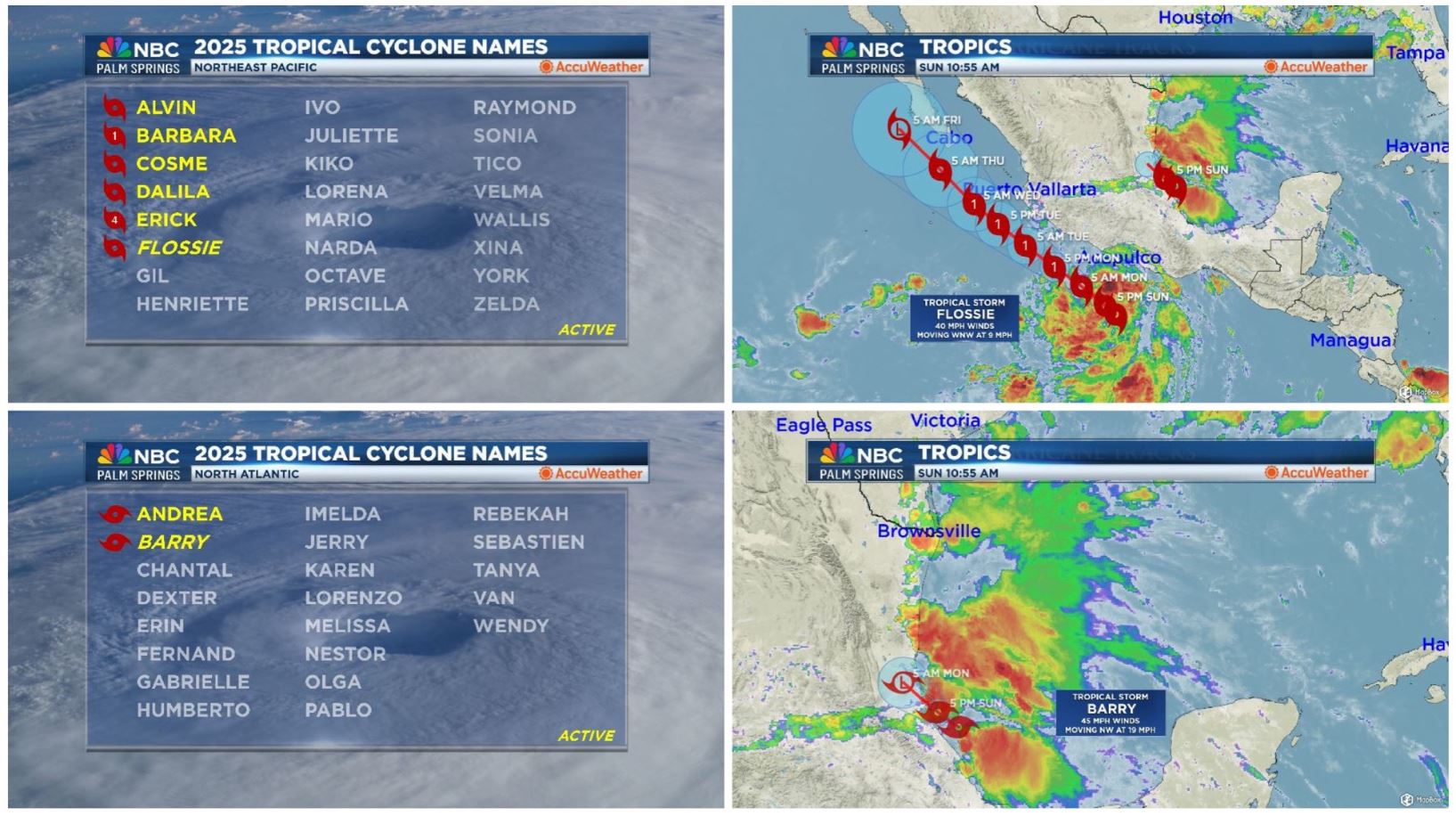 An NBC Palm Springs Tropical Update!