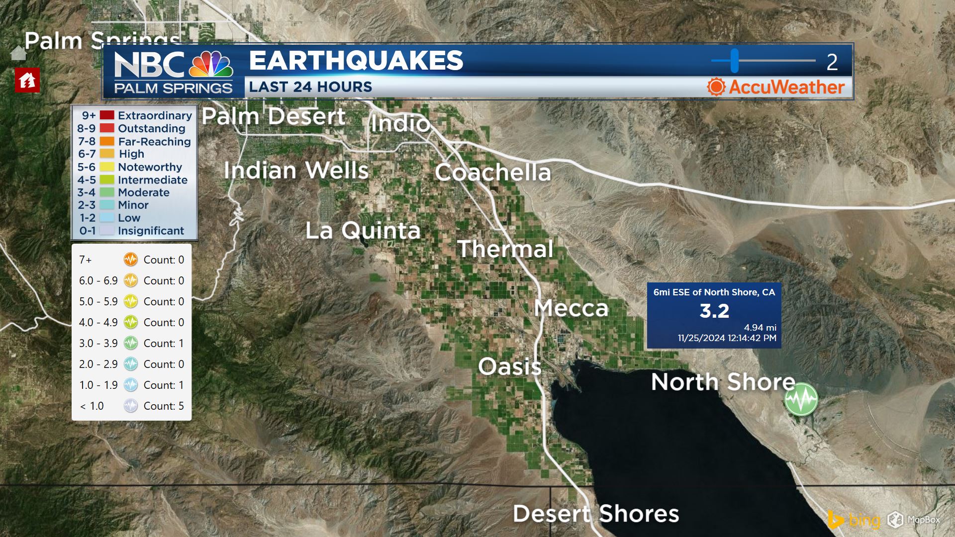 A Weak 3+ Earthquake Detected!