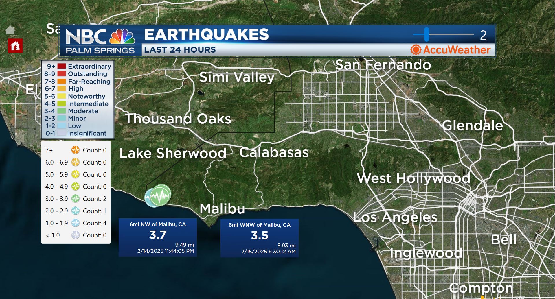 Moderate Earthquakes... Friday Night and Saturday Morning!