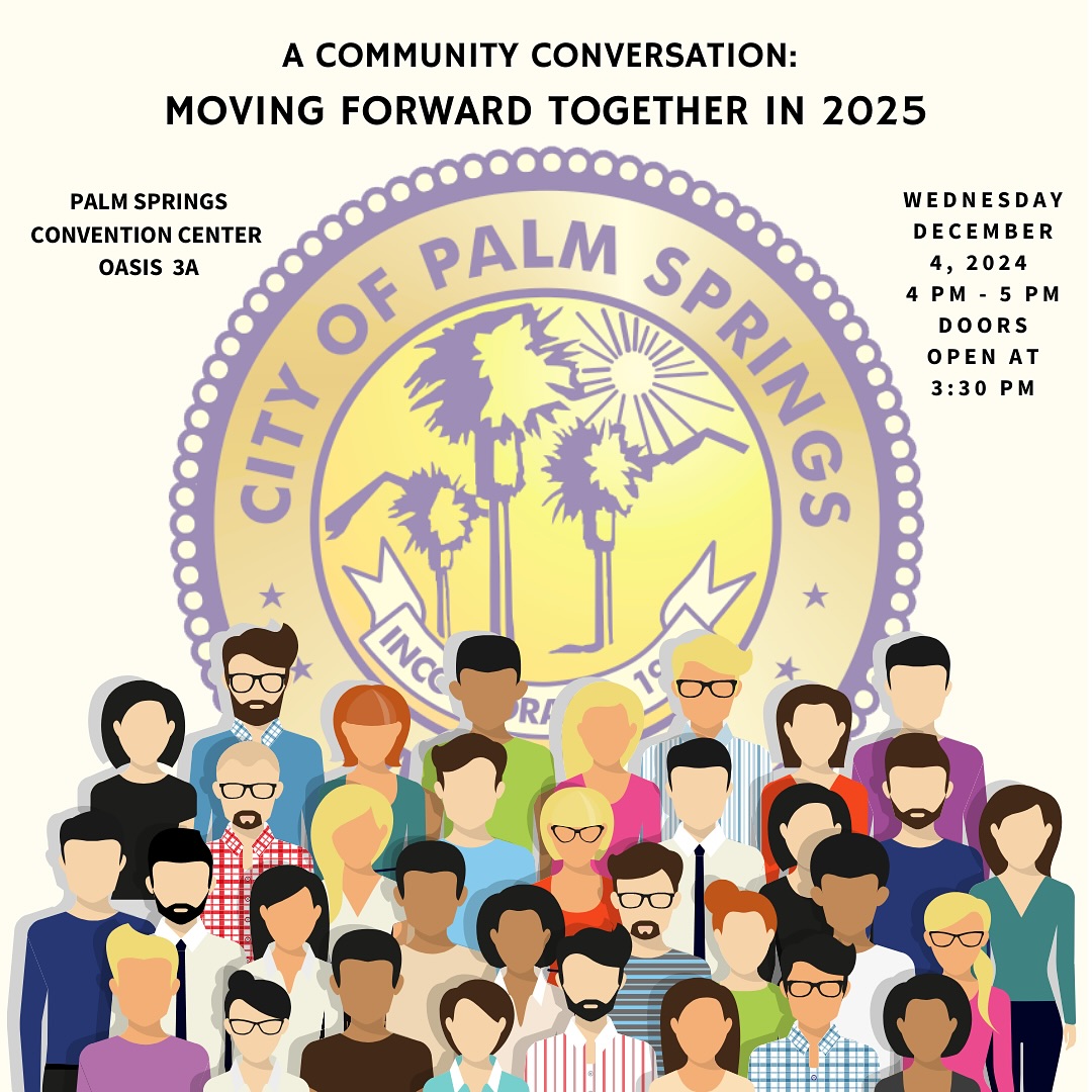 Palm Springs to Host Hate Crime Related Town Hall Meeting