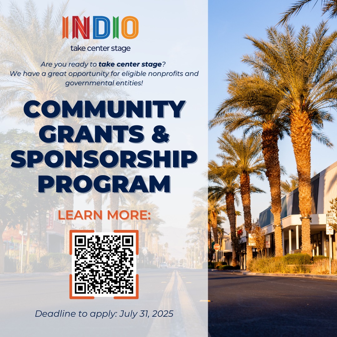 Indio Nonprofits Have One Day Left to Apply for City Grants