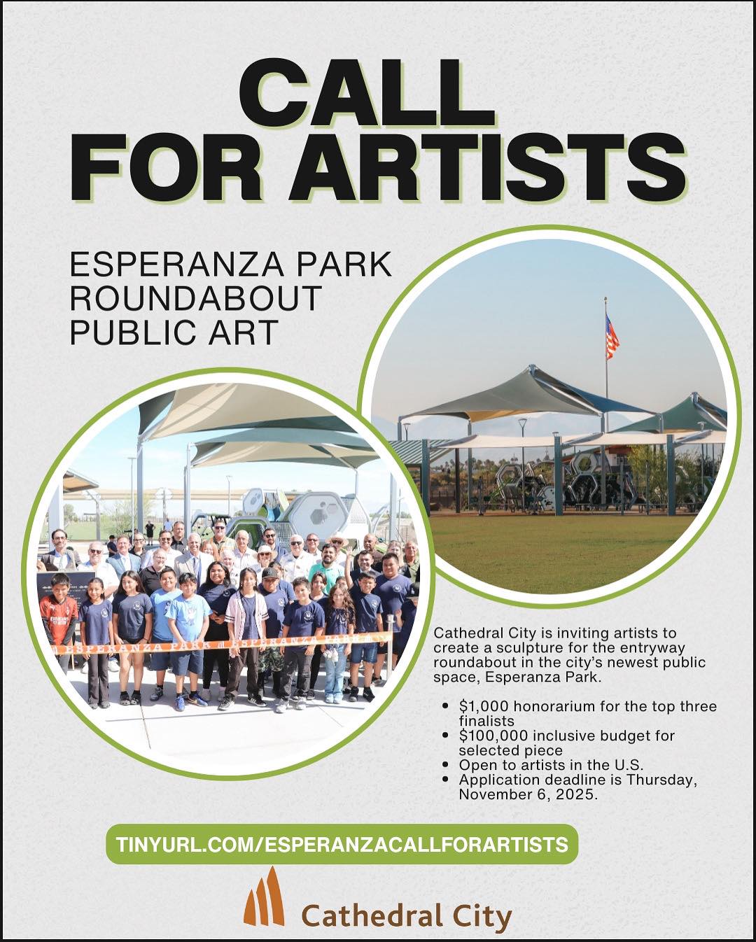 Cathedral City Seeks Artist Submissions for New Park Sculpture