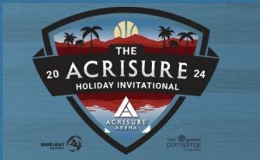 The Acrisure Series tips off Tuesday morning at Acrisure Arena 