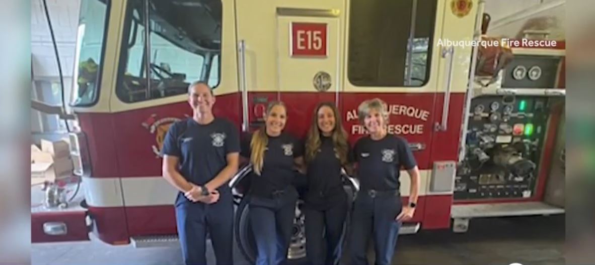 Albuquerque Fire Department Makes History With All-Female Crew