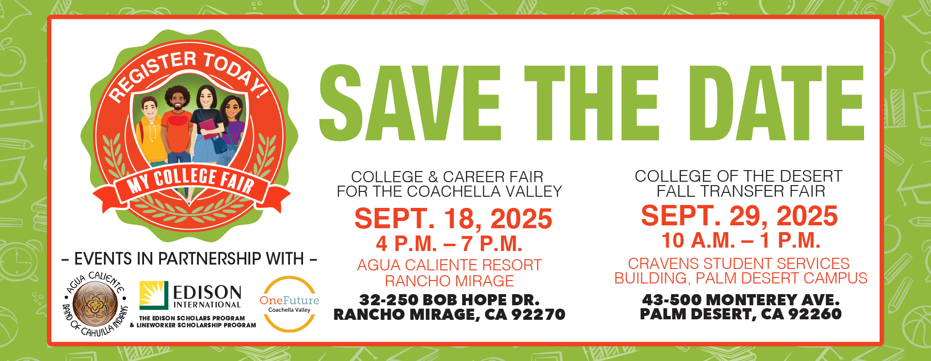 Regional College Fair Returns to Coachella Valley for Seventh Year