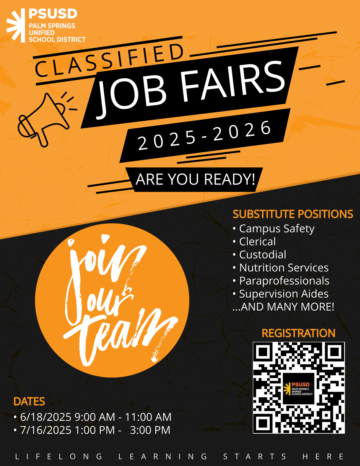 Palm Springs Unified Seeks to Fill Substitute Positions at Job Fair