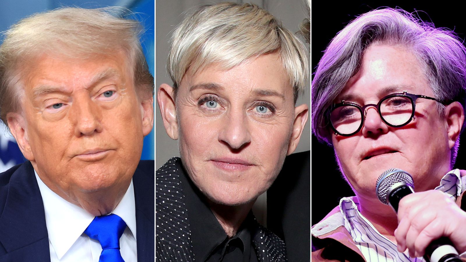 Ellen DeGeneres Backs Rosie O’Donnell After Trump Suggests Revoking Her Citizenship