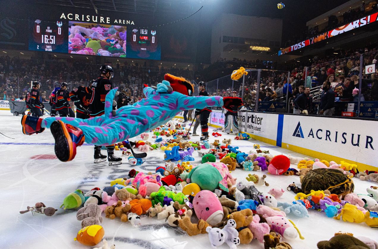 Firebirds gain point in shootout loss on Teddy Bear Toss Night 