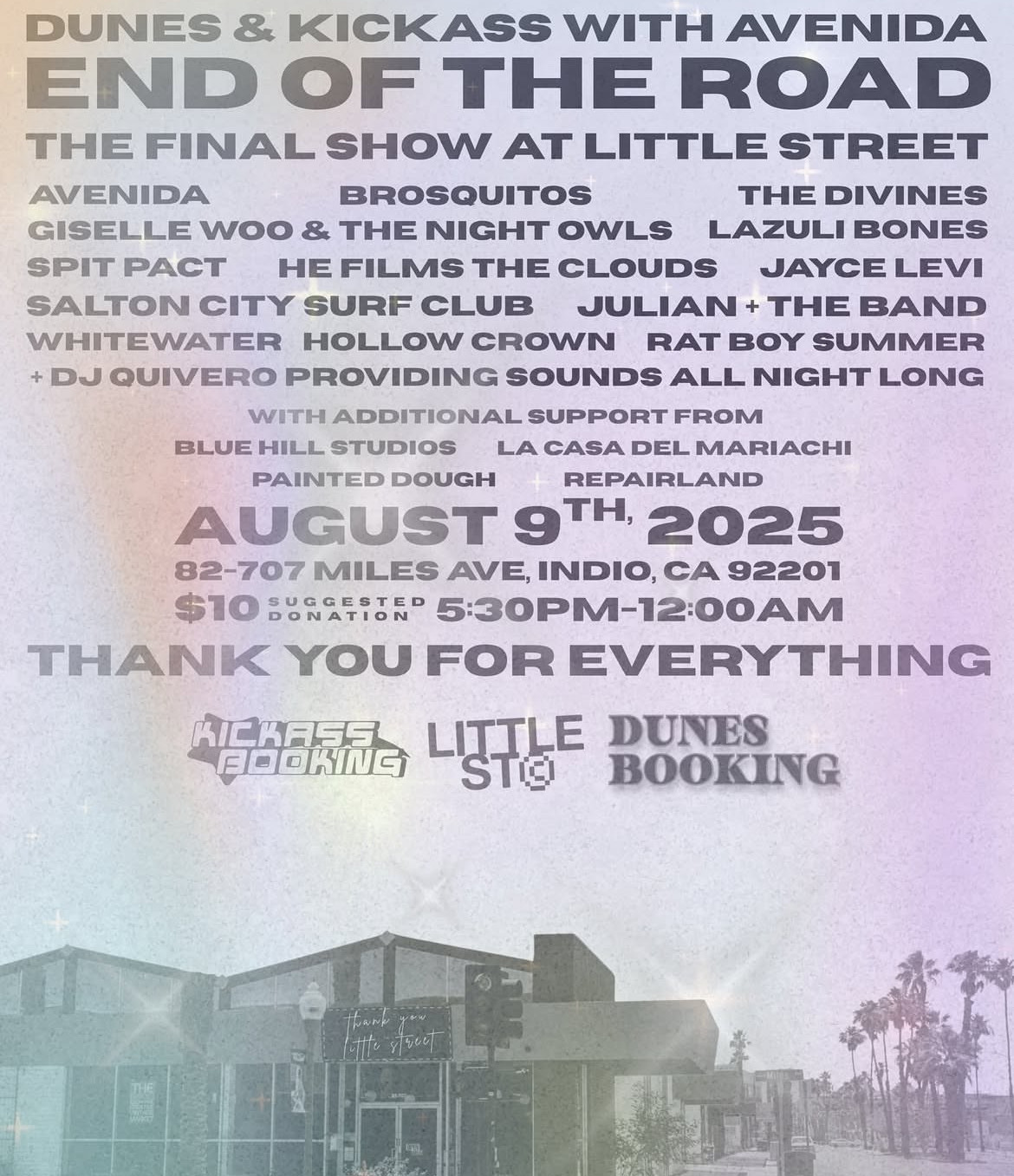 Little Street Music Hall to Hold Final Concert Saturday