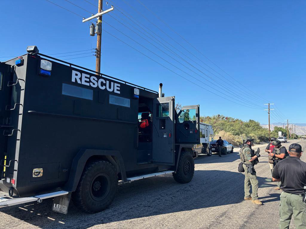 Indio Police Conducting Training Exercise Today
