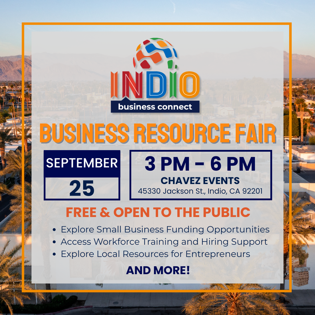 Free Business Resource Fair Coming to Indio