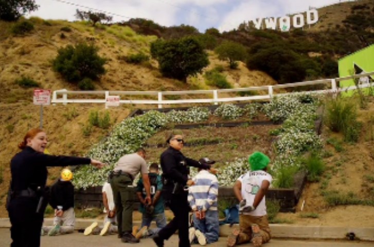 Six Arrested After Attempt to Hang Banner From Hollywood Sign