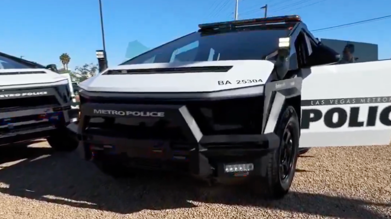 Las Vegas Police Roll Out Tesla Cybertrucks for Patrols with Help from Tech Donors
