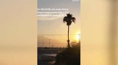 Indio DUI Checkpoint Nets Arrest, Citations Issued