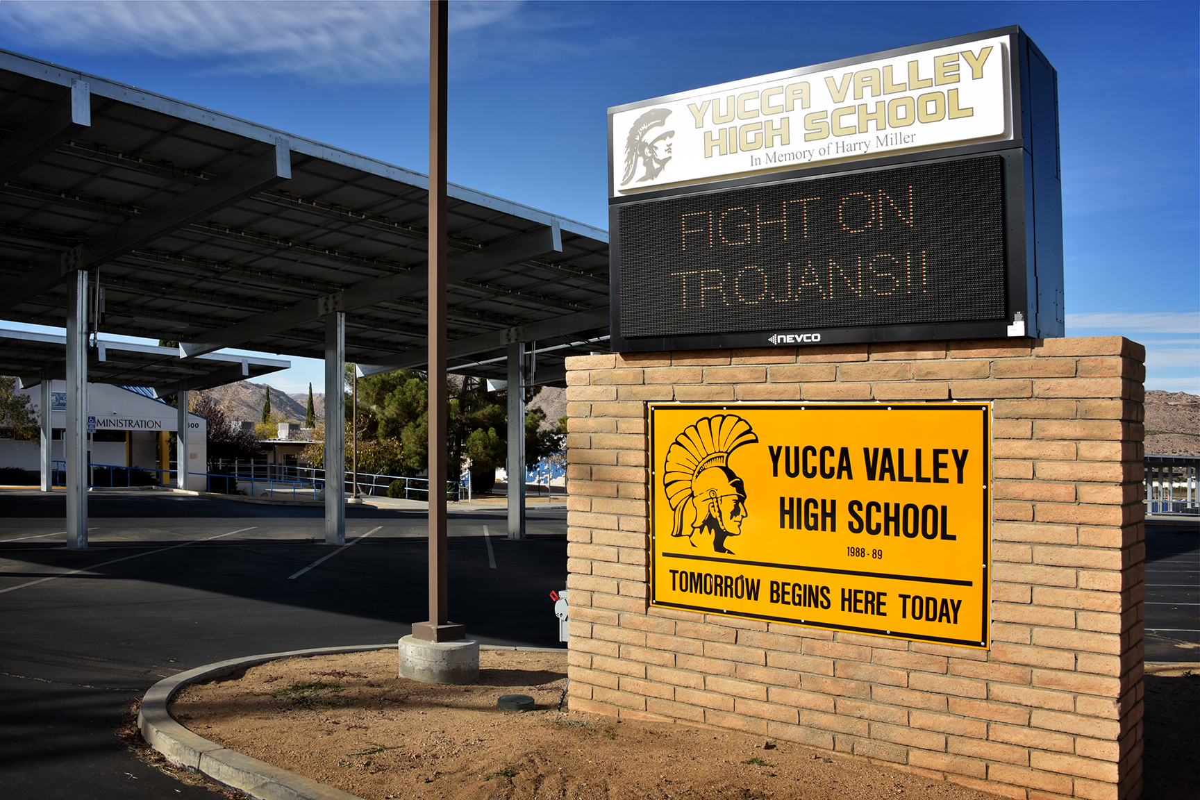 Yucca Valley High School Was Under A Temporary Shelter-in-place Order This Morning