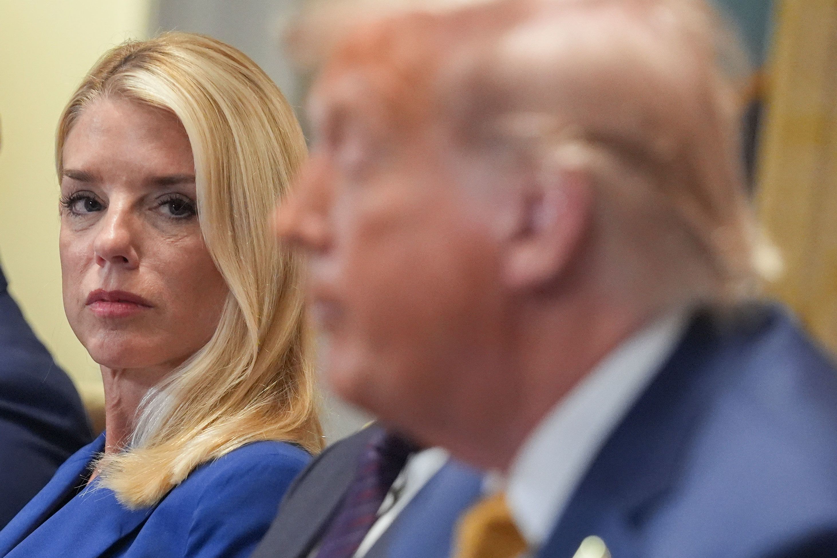 Pam Bondi Briefed Trump That His Name Was in Epstein Files